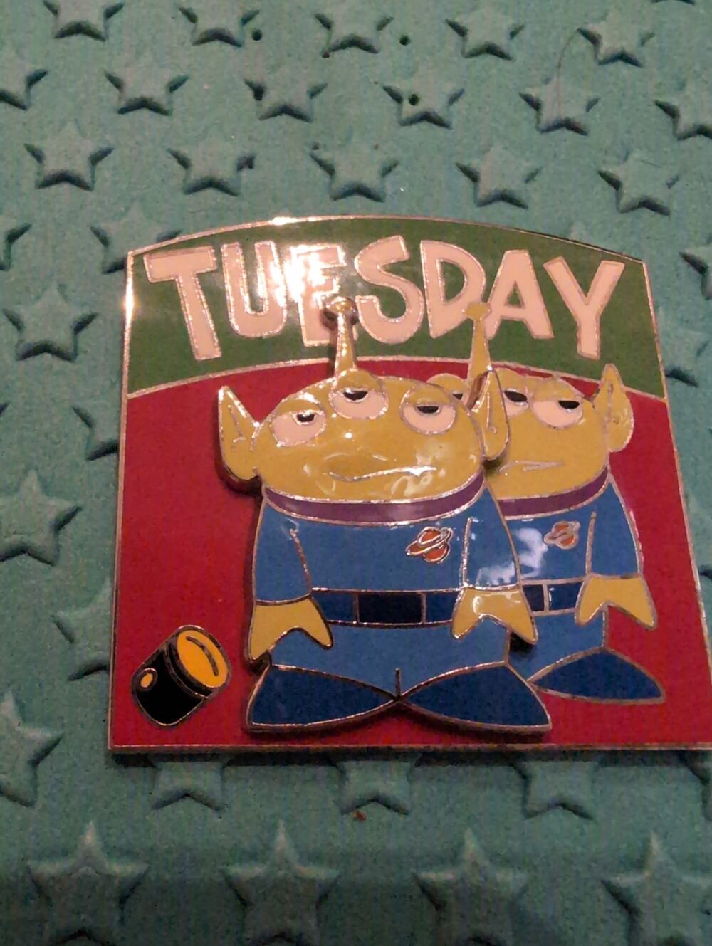 Space Aliens From Pixar's Toy Story Tuesday Collection Le 1500 Disney Pin